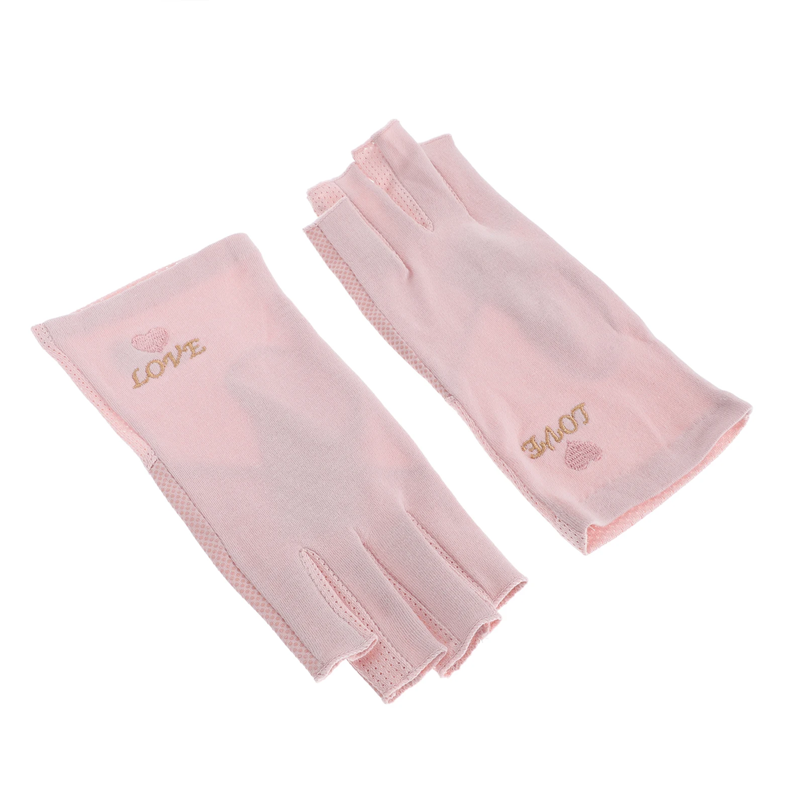 

Gloves UV Nail Art Accessory Manicure Lamp Mitt Phototherapy Light Beauty Pink Hand Protector