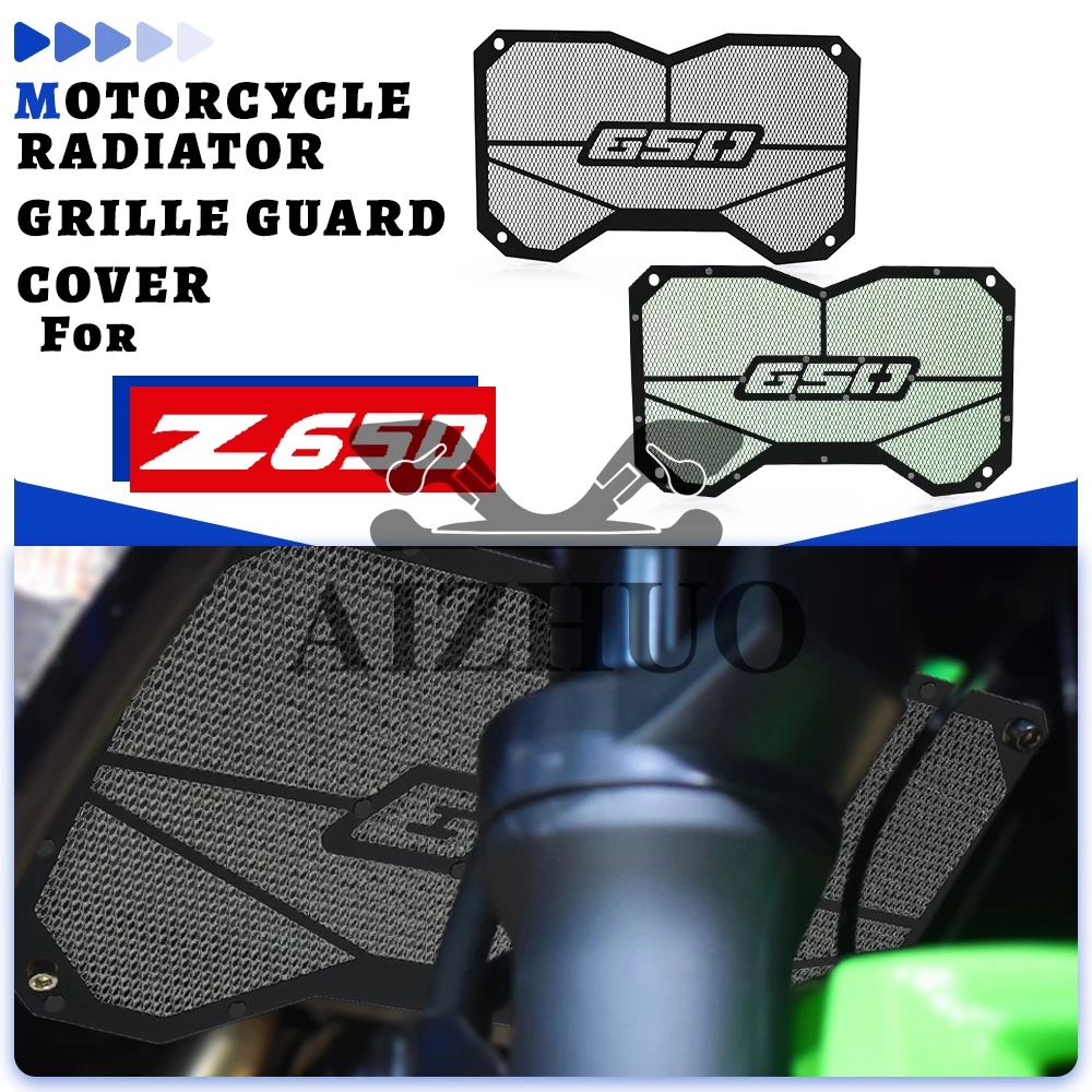 

FOR KAWASAKI Ninja 650 Ninja650 KRT Edition Z650 Z 650 RS ABS 2017-2024 2023 Motorcycles Radiator Grille Guard Cover Accessories
