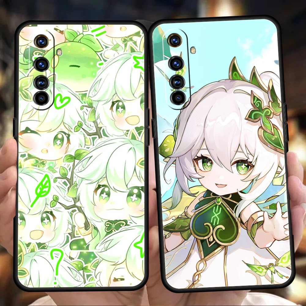 

Genshin Impact Nahida Phone Case For Realme 13 12 11 10 9 8 5G 7 C25 C35 GT5 GT3 GT2 Pro Plus For Realme GT Neo 2 3 3T 5 Cover