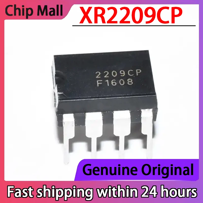 1PCS New 2209CP XR2209CP DIP-8 Chip Voltage Controlled Oscillator