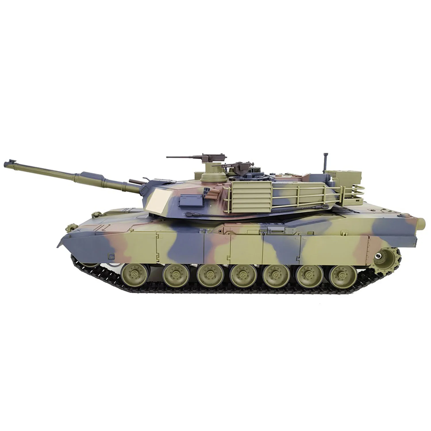 RTR RC tanque 2,4G Henglong 1/16 plástico M1A2 Abrams TK7.0 placa base 3918 coches con orugas eléctricas retroceso de barril torreta de 320 grados