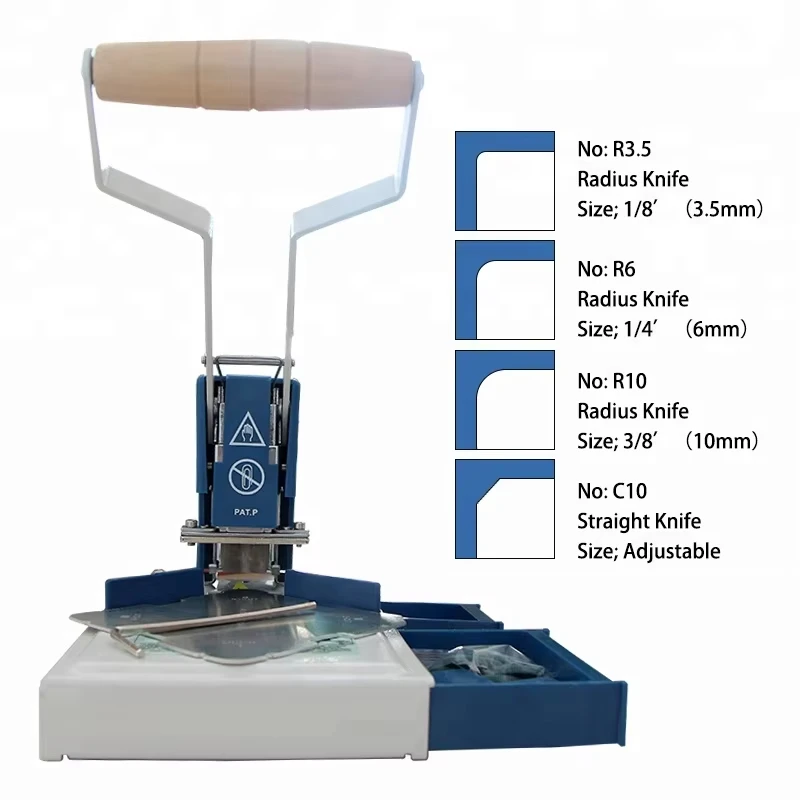 New Condition Rounder Machine Round Corner Cutting Machine Manual Round Corner Paper Cutter Manual Paper Die Cutting Machine