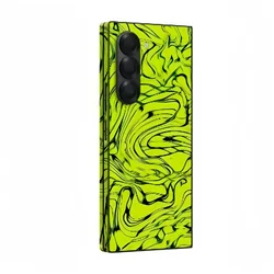 Colorful Anti-Scratch Stickers For Samsung Galaxy Z Fold6 5 4 3 2 Fold5 Protective Decal Skin Cover Back Film