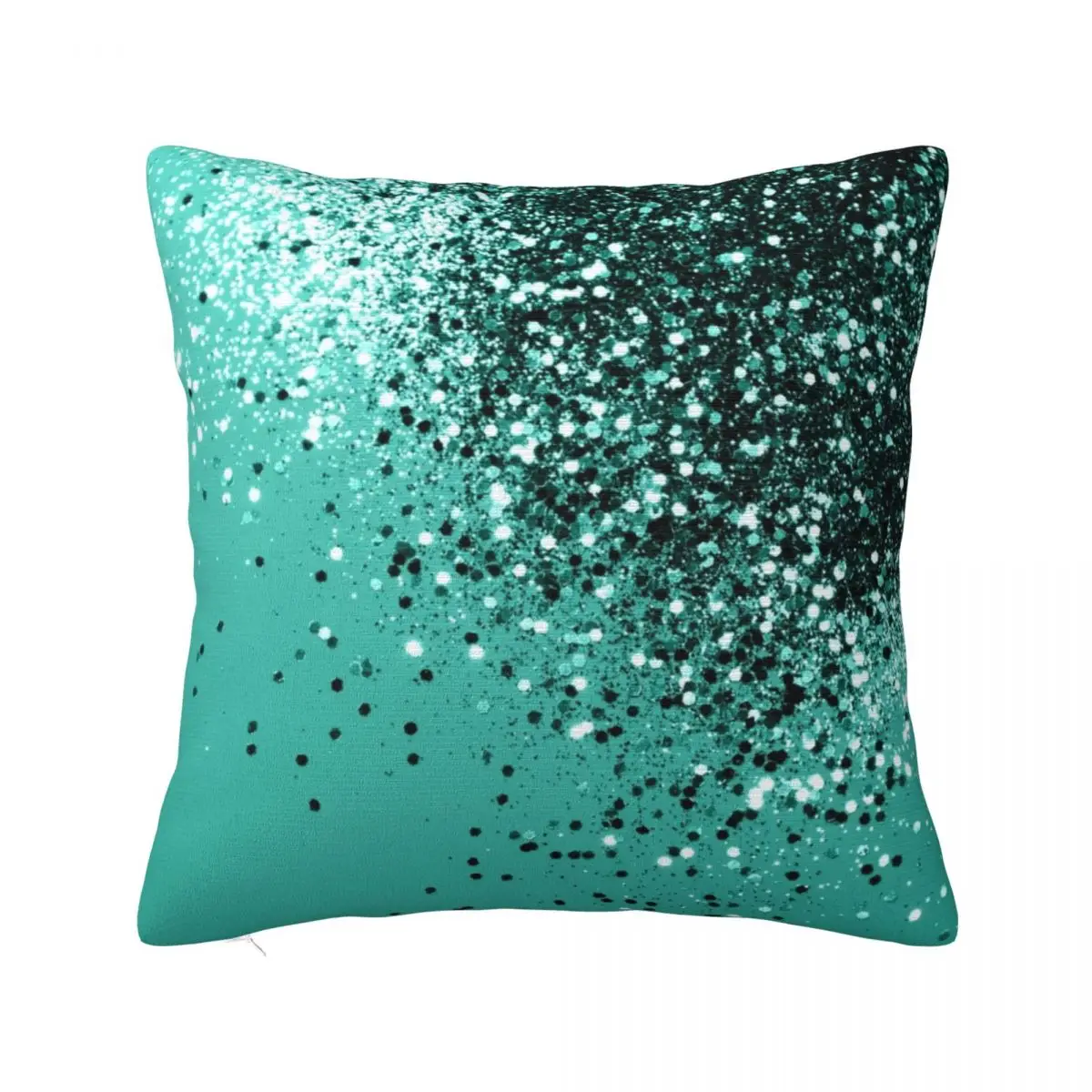 

Sparkling Turquoise Lady Glitter #1 (Faux Glitter) #shiny #decor #art Throw Pillow ornamental pillows