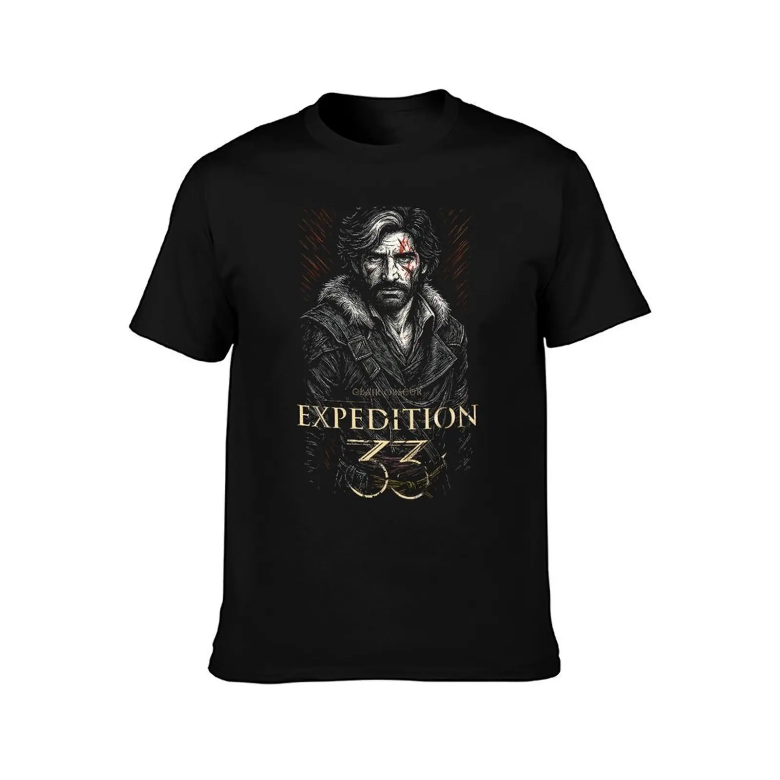 Gustave Clair Obscur Expedition 33 T-Shirt Festival Short Sleeve T-Shirt
