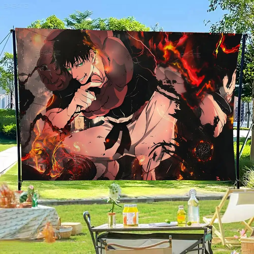 Kaisen Toji Cartoon Flag Art Science Fiction Room Home Decor Wall Hanging Home Decor Banner