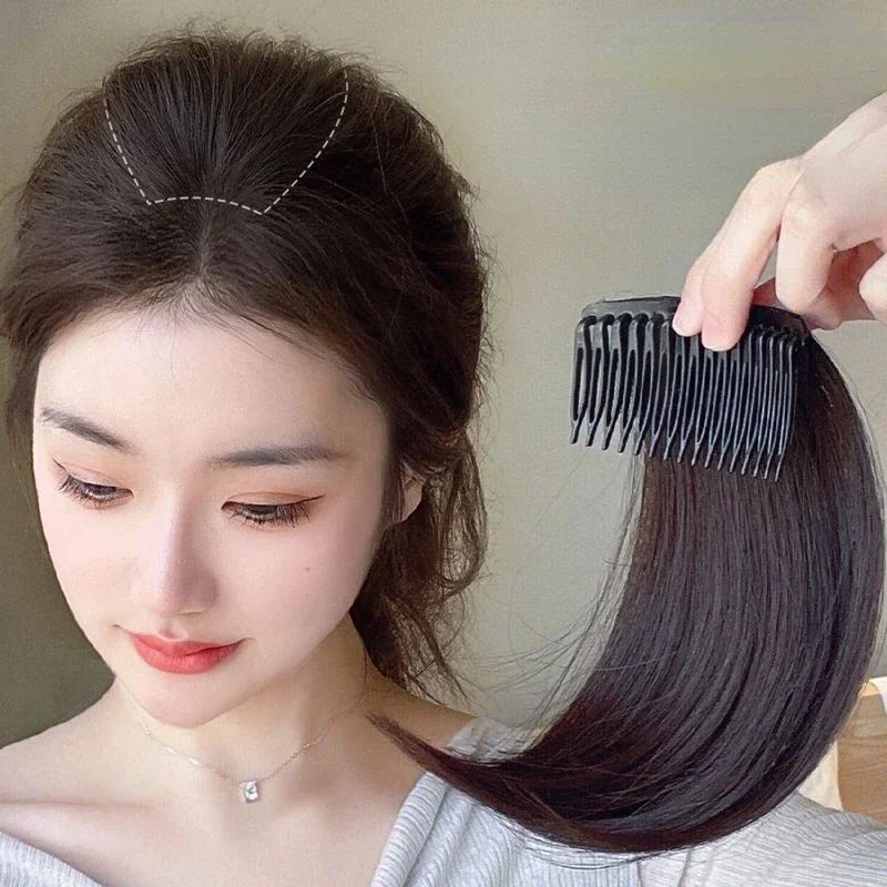 Invisible Seamless Fluffy Hair Pad Hair Insert Comb Women Upgrade Fluffy Cushion Clip Styling Accessories 1pc Заколка Для Волосс