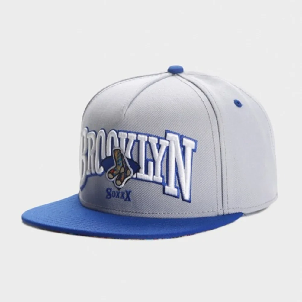 

Versatile Letter Embroidery Hip Hop Hat Adjustable Breathable Snapback Hat Baseball Cap Unisex