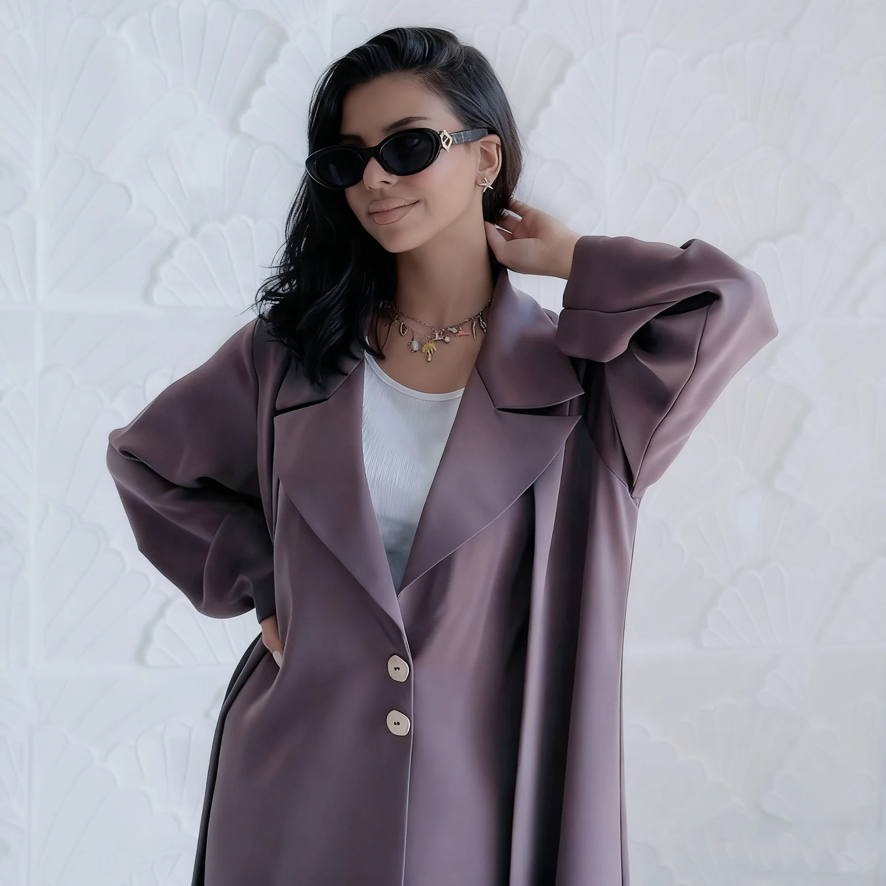 Mujeres Dubai Kimono abierto Abaya Turquía Kaftan Marocain bata femenina Kebaya Jalabiya musulmán Hijab vestido caftán Vestidos árabe