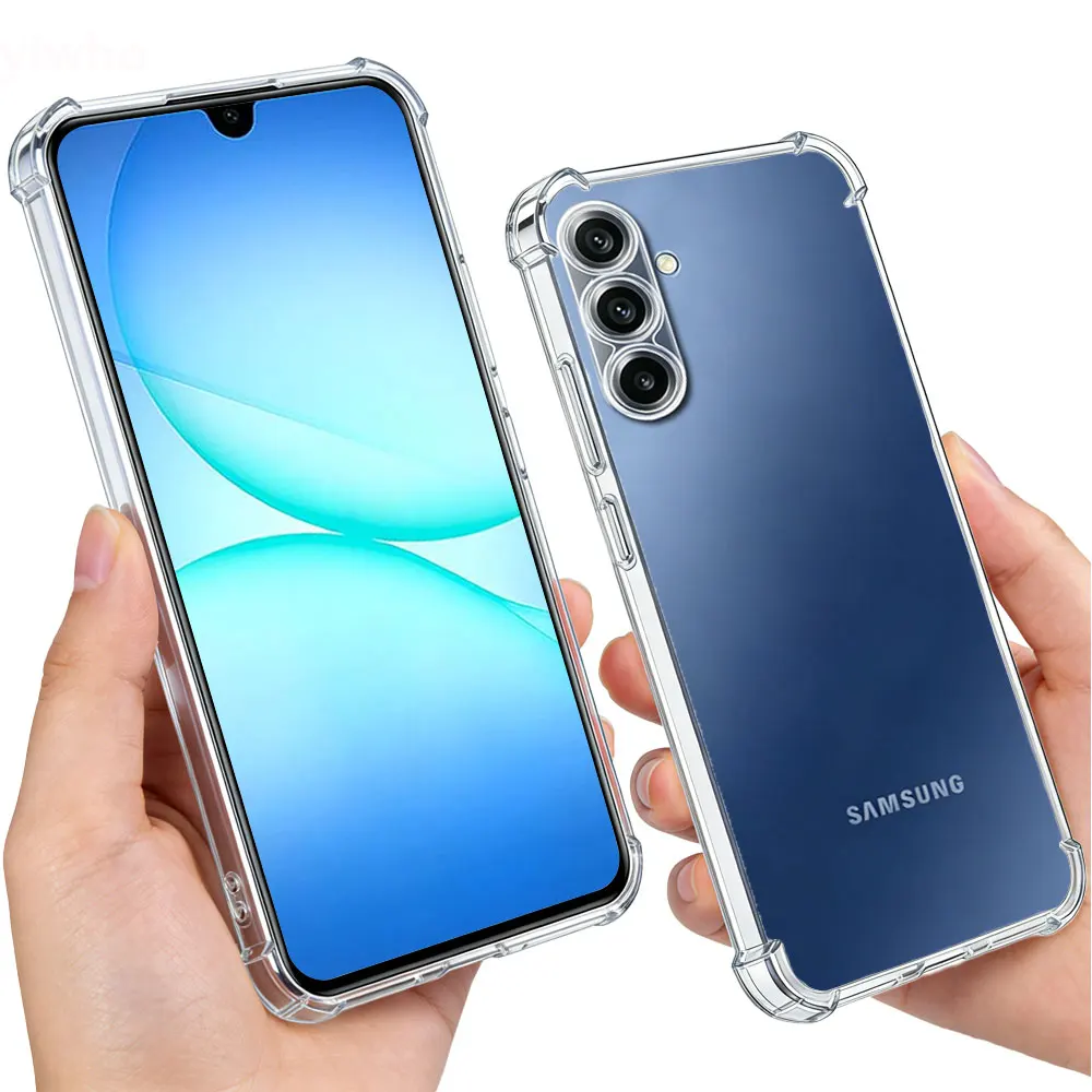 

Transparent Slim Soft Case For Samsung Galaxy A17, Crystal Clear, Corner Protection, Precise Cutouts