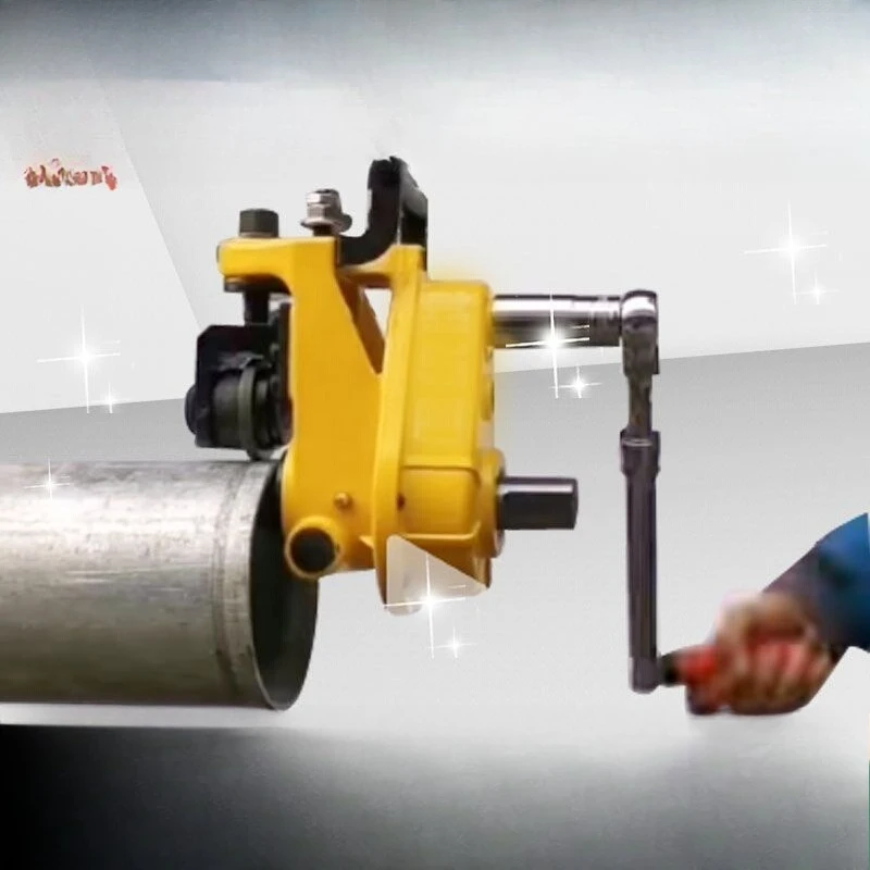 

Manual multi-function rolling grooving machine Dual-purpose manual grooving machine 1 inch to 6 inch fire pipe manual tool