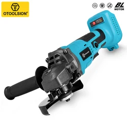 OTOOLSION125MM Brushless Angle Grinder Is Suitable for MT 18V Battery Cordless Cutter Grinder for Metal Cutting and Polishing