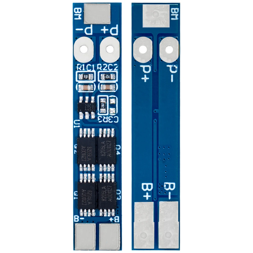 2S 7.4V 8A Li-ion 18650 Lithium Battery Charger Protection Board 8.4V Overcurrent Overcharge / Overdischarge Protection