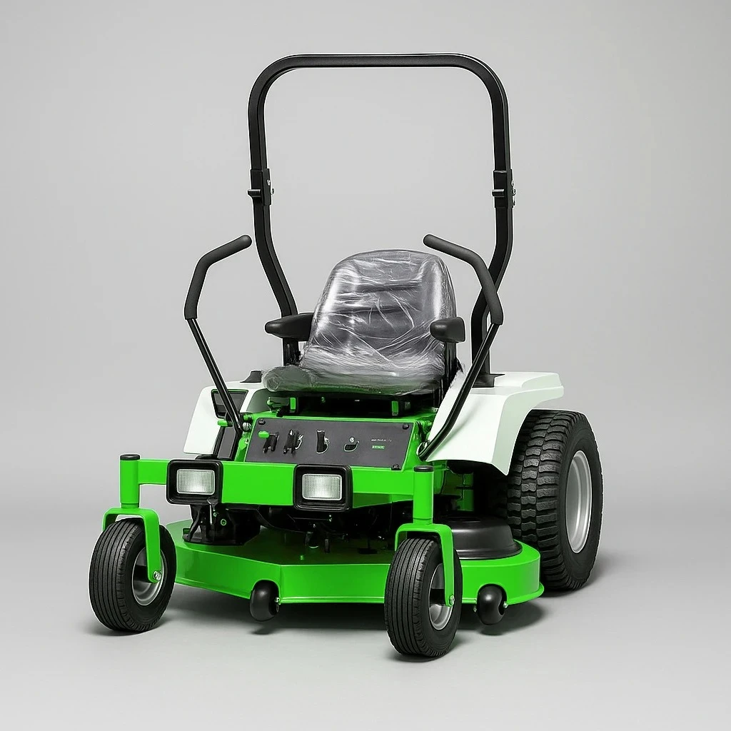 Versatile 48-inch self-propelled zero-turn ride lawn mower with powerful engine and wide deck