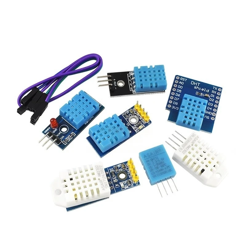 1PCS DHT11 DHT22 temperature and humidity sensor SHT30/31 digital switch AM2302 electronic building block module
