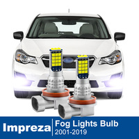 2pcs Led Car Fog Lamp For Subaru Impreza GP GJ GT 2012 2013 2014 2015 2016 2017 2018 2019 Front Fog Light Bulb Car Accessories