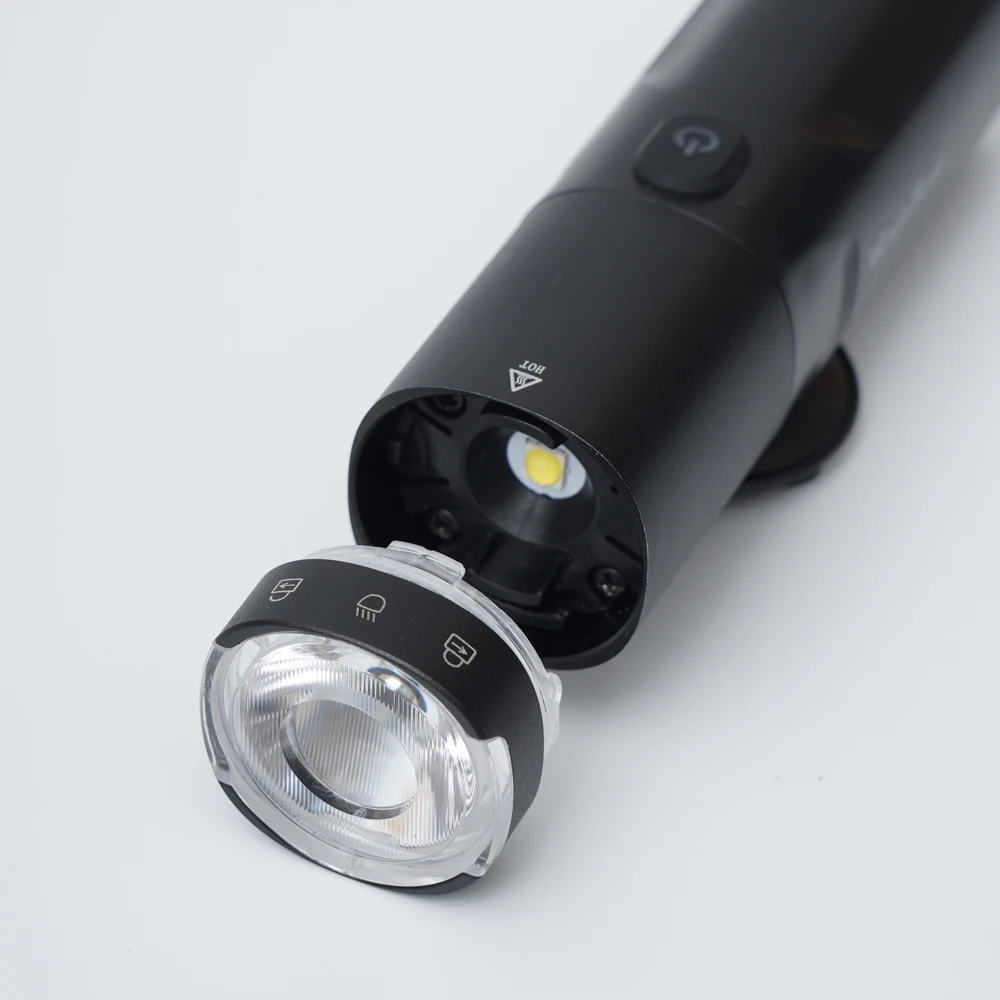 Rotatable Lampshade Bicycle Headlight USB Front Light Waterproof 400 600 800 lumens High Brightness Cylindrical Flashlight