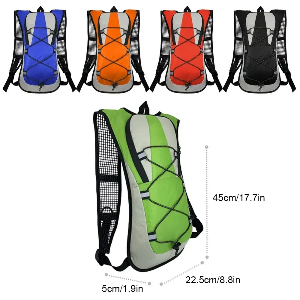 Outdoor Sports Backpack Cycling Hiking Bicycle Running Rock Climbing Backpack Travel Men and Women Portable Light Backpack