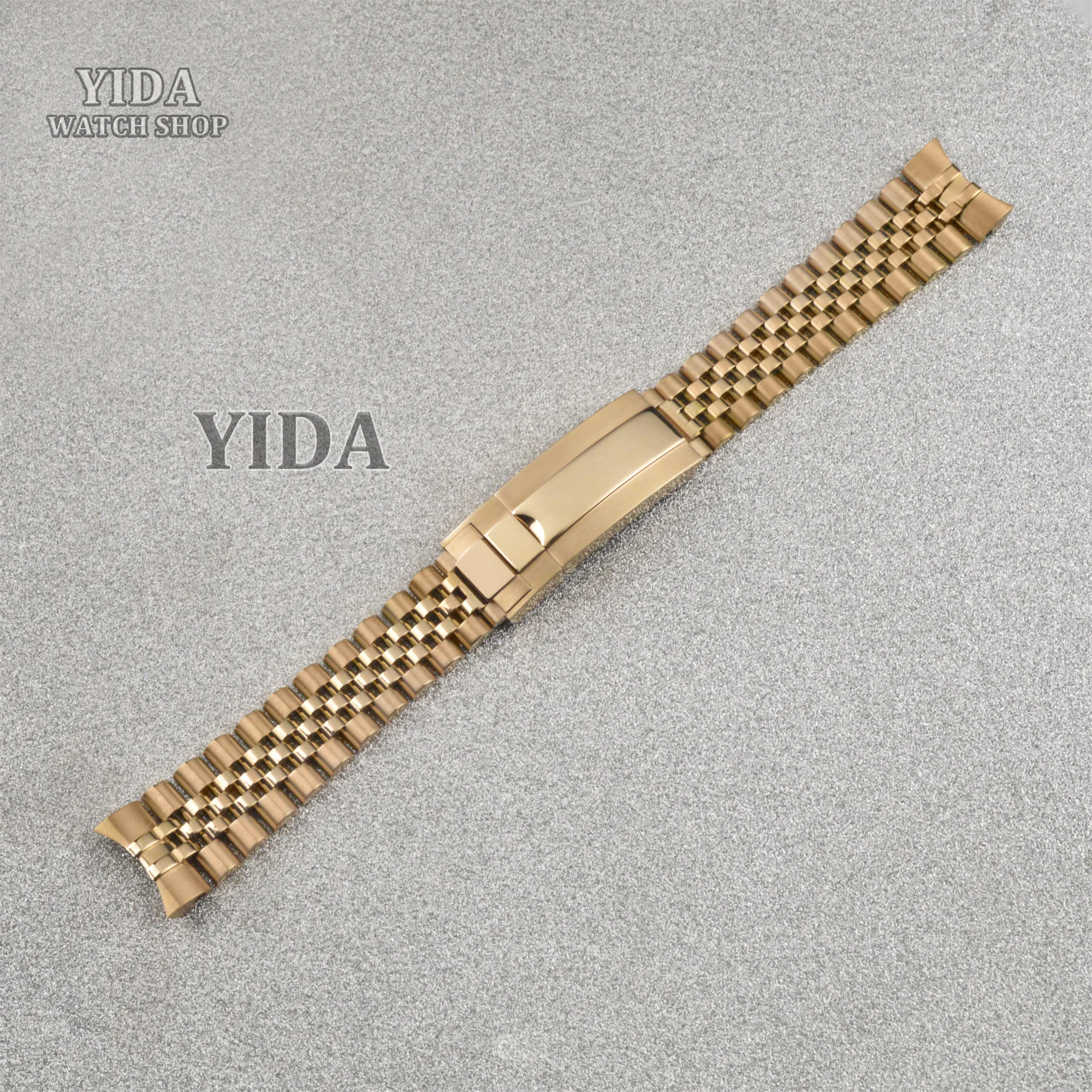 

20MM Watch Strap for Datejust Watch Bracelet 316L Stainless Steel Band Accessories Wristband Replacements Parts MOD Repair Tools