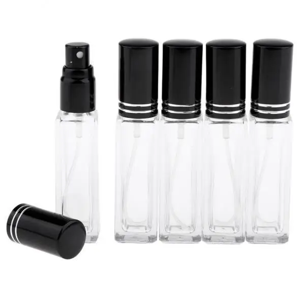 

Refillable Glass Vials Fine Mist Spray Bottles Travel Size Empty Pump Bottles for Perfume Cosmetic Plant Water