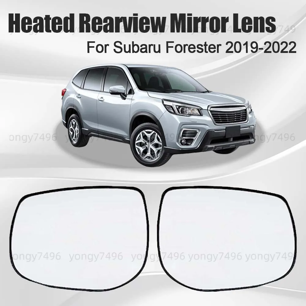 

Car Wide Angle Heated Rearview Mirror Lens For Subaru Forester 2019 2020 2021 2022 Car Rearview Accessories Heat The Lenses