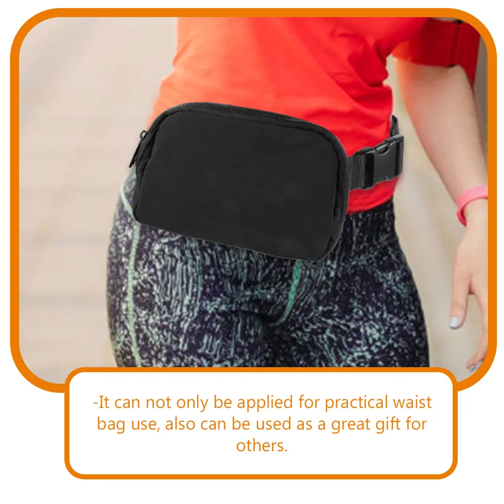 

2pcs Mini Bag Adjustable For Men Women Fanny Pack Running Sports Outdoor Travel Portable Pouch Fashion Waist Bags Cycling