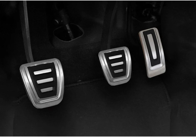 Für Volkswagen VW Polo A05 Golf A7 Passat Auto Fuß Pedale Gaspedal Bremspedal Kupplung Pedale Rest Pedale Innen Zubehör – Detail 13