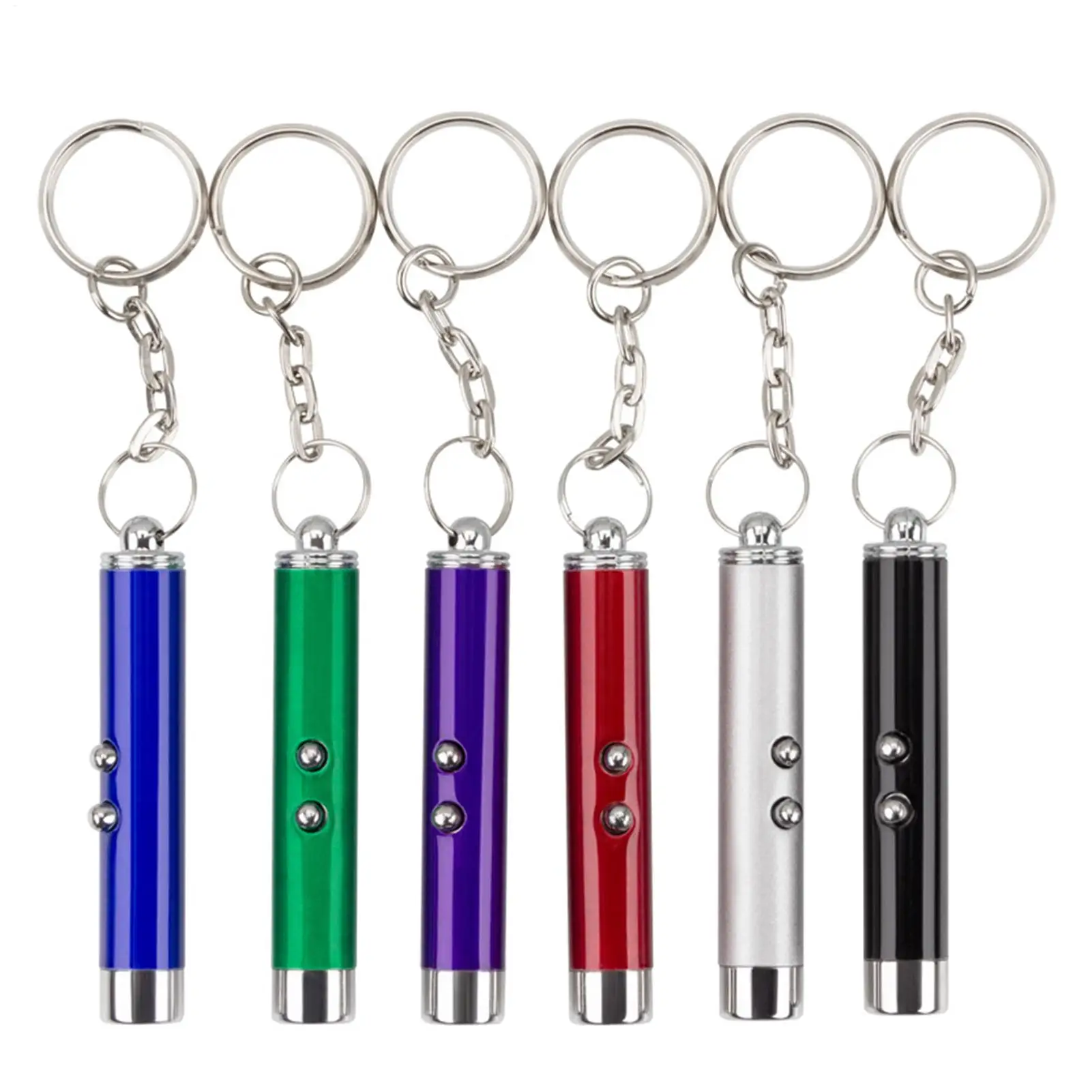 Hunting Cat Toys Pet Cat Teasing Wand Laser Pointer  Mini Flashlight Infrared Laser Keychain Educational Laser for Pen Training