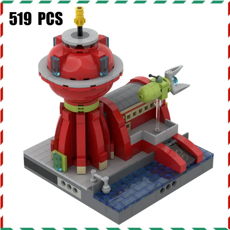 

Галактический экспресс-корабль, строительные блоки, игрушки для детей, креативный образовательный подарок для мальчиков и девочек, коллекция космических космических станций