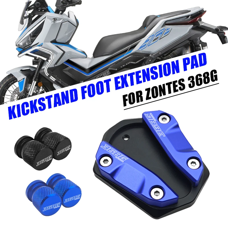 Untuk ZONTES 368G G368 ZT-368G 2023-2025 Alat Pembesar Penyangga Samping Sepeda Motor Penutup Katup Ban Kit