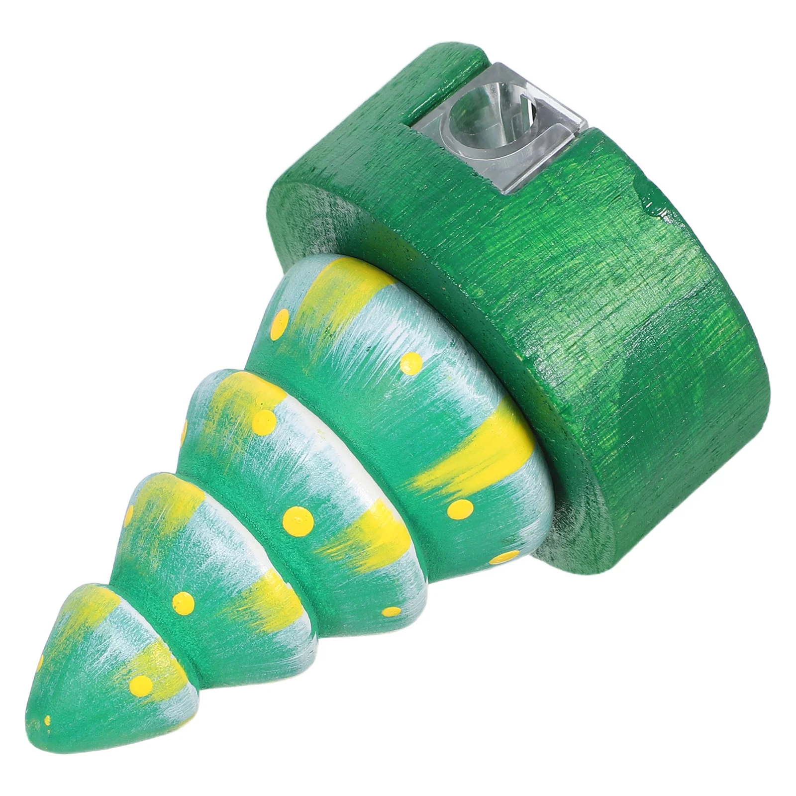 

Christmas Tree Pencil Sharpener Wooden Cute Manual Sharpener Compact Portable Classroom Party Favor Kawaii Pencil Cutter