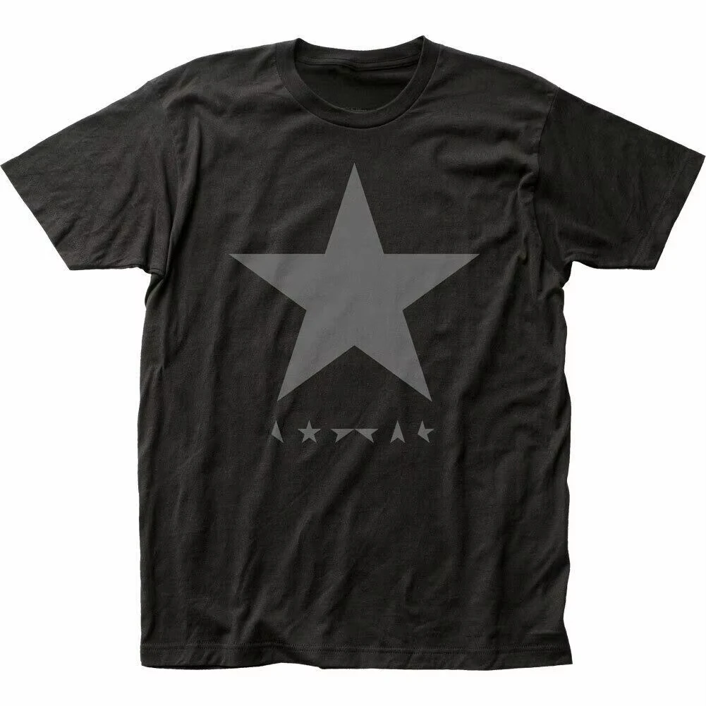 David Bowie Blackstar T Shirt Mens Licensed Rock N Roll Band Music Tee New Black Fashion Casual trend Y2k Vintage T-shirt