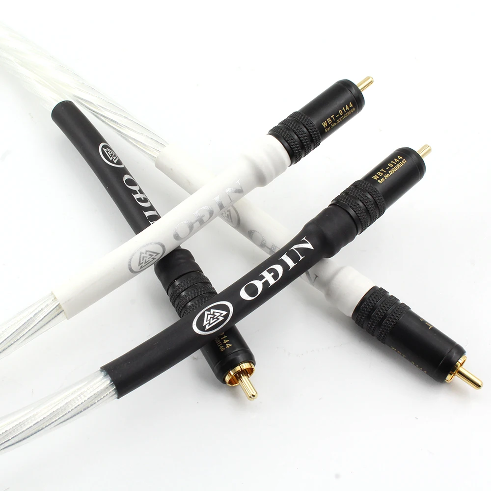 Nordost ODIN 2 RCA 발열 오디오 신호 케이블, 더블 로터스 스털링 실버 오디오 케이블, 비디오 CD 앰프 튜브 케이블 하이 퀄리티