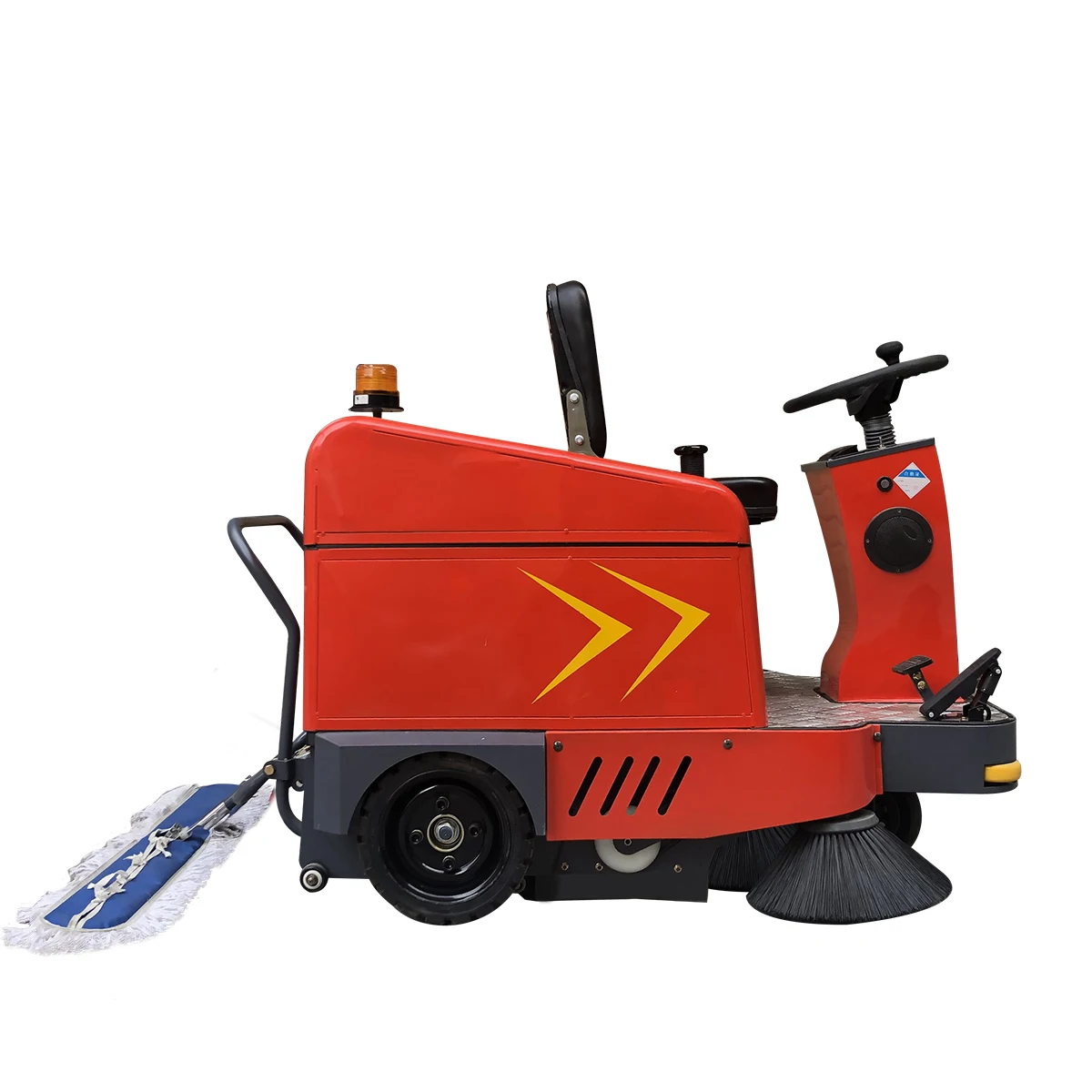 Hot-selling high-power electric road sweeper leaf collection novice