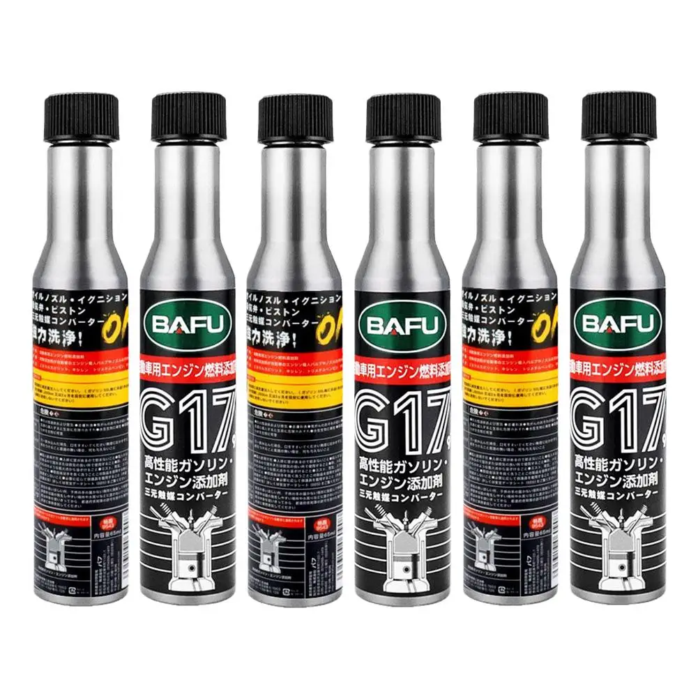6 Pcs Car Fuel Gasoline Injector Cleaner Gas Oil Additive Deposit In Carbon Engine Ethanol Increase Power Saver Oil Fuel Re S3L9