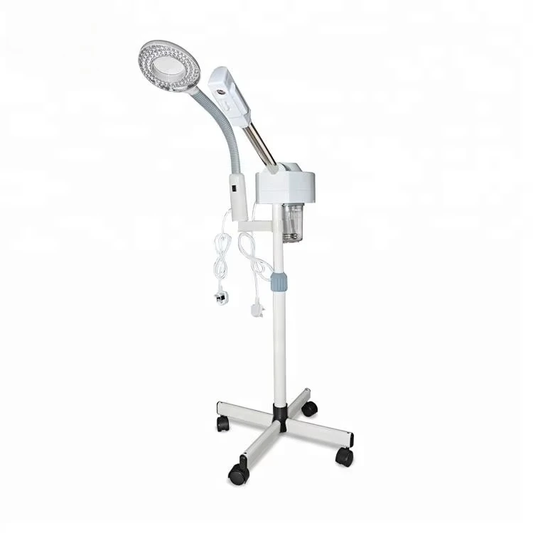 เครื่องอบไอน้ำบำรุงผิวหน้าแบบพกพา พร้อมไฟขยาย