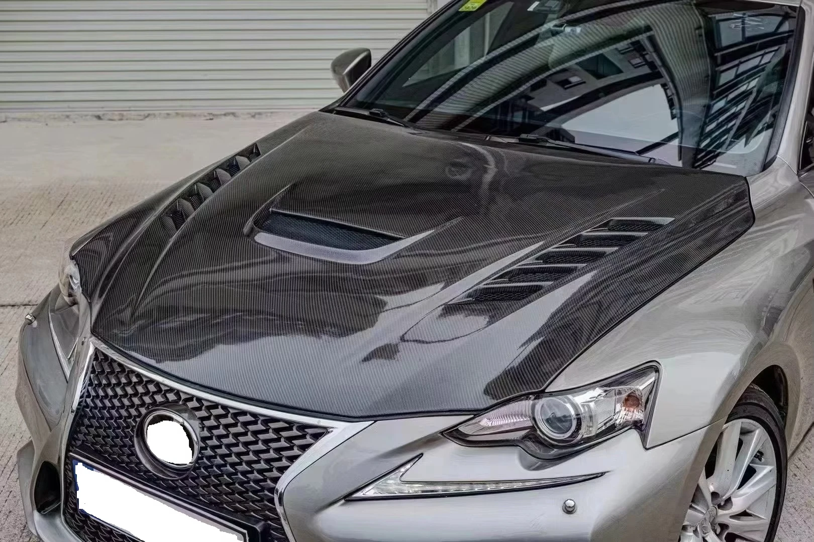 2013-2019 for IS 300 Carbon Fiber Engine Hood New Front Bonnet Front Position Engine Hood