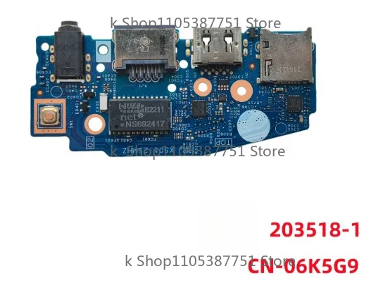 New Laptop Built-in USB interface board Audio Board switch board for DELL Vostro 5410 5415 06K5G9