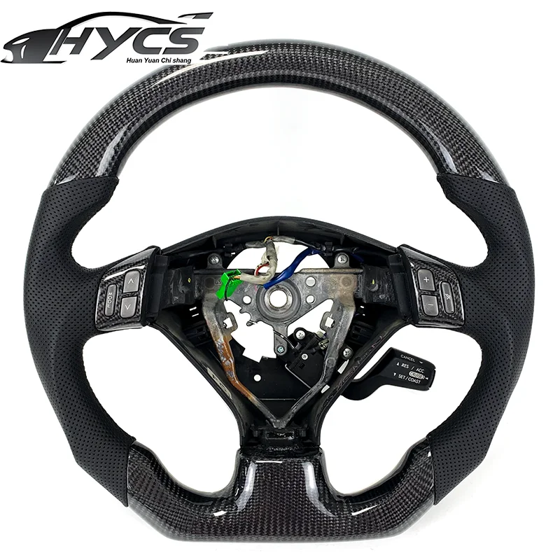 

Racing Auto Interior Parts Competitive Carbon Fiber Steering Wheel Is Applicable for Subaru WRX STI Forester Without airbags