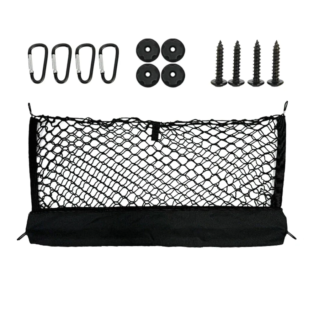 Picture 4: Envelope Style Truck Bed Cargo Net With Double Expansion Layers For Securing Cargo And Increasing Storage Efficiency On