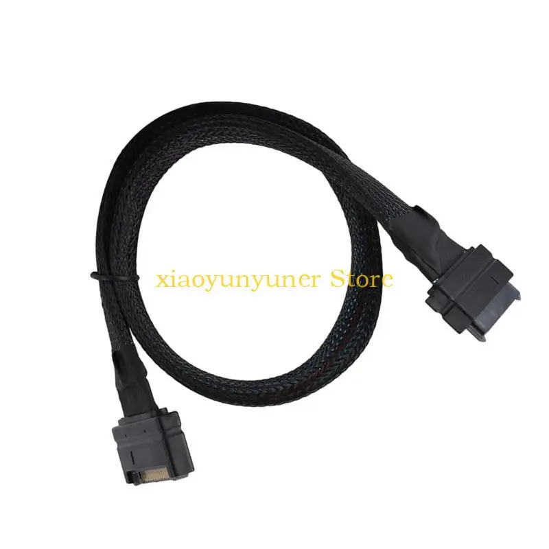 

P9JB SFF8639 «папа» на SFF8639 «мама» Кабель-адаптер NVME Шнур управления данными Удлинительный кабель Серверный кабель для для
