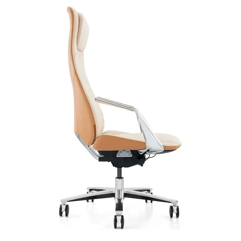 High End Premium Luxury Bifma Italy Genuine Leather Office Chair For President And CEO