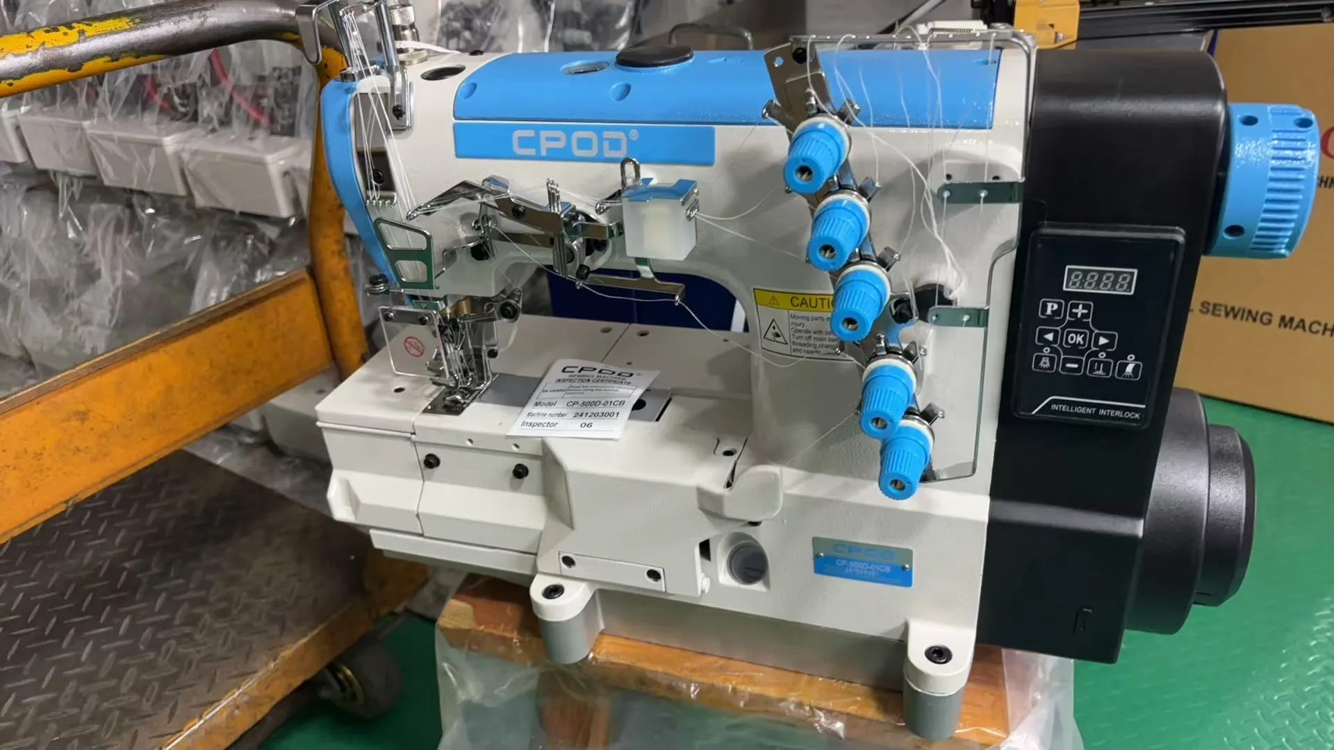 QK500D-01CB Высокоскоростной компьютер с прямым приводом встроенный двигатель промышленная швейная машина блокировкой
