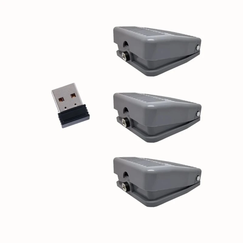 USB Wireless Switch Custom Combination Key Buzzer Lottery Simulation Small Keyboard Foot Switch