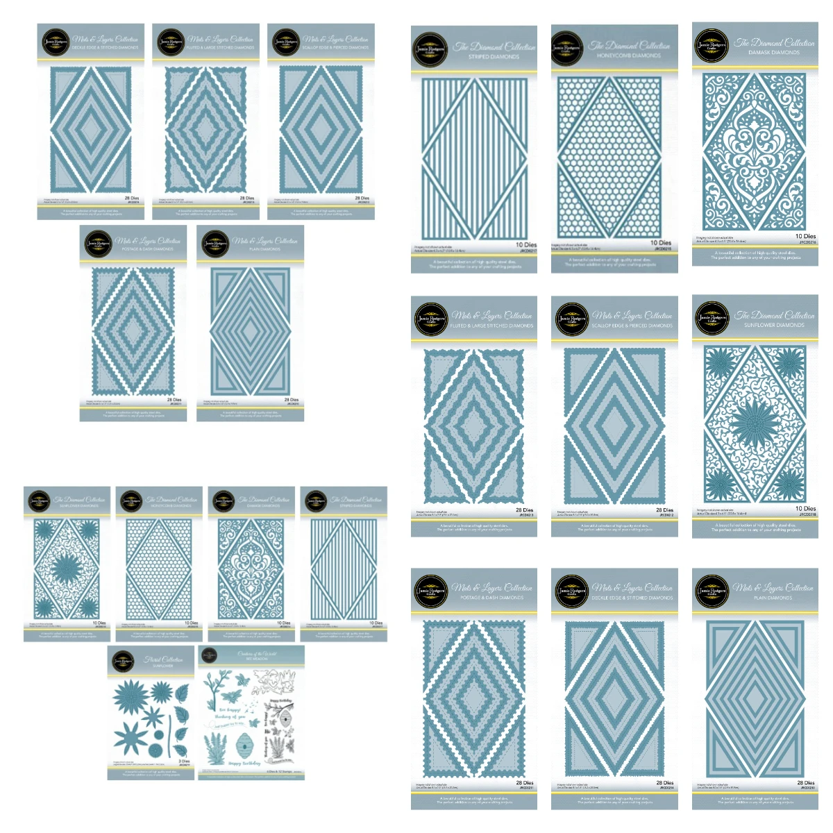 

Metal Cut Die Set Damask Diamonds Dies Scrapbooking New Arrival 2026 Album Embossing Template Stencil for Painting Mold