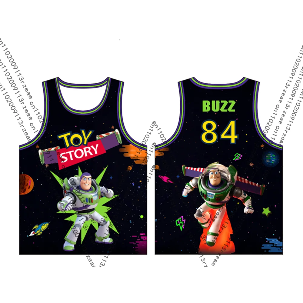 

Disney Toy Story Базз Лайтер 3D принт майка баскетбольная майка футболка женская свободная дышащая спортивная тренировочная жилетка для взрослых