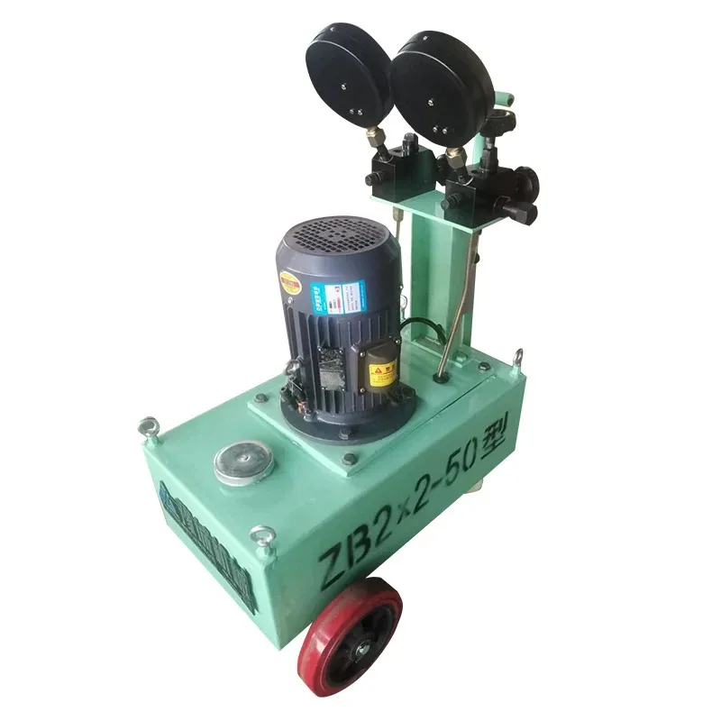Double Output Piston Type Oil Pumps 220v 3 Phase 3kw Electric Motor High Pressure 700 bar Hydraulic Pump