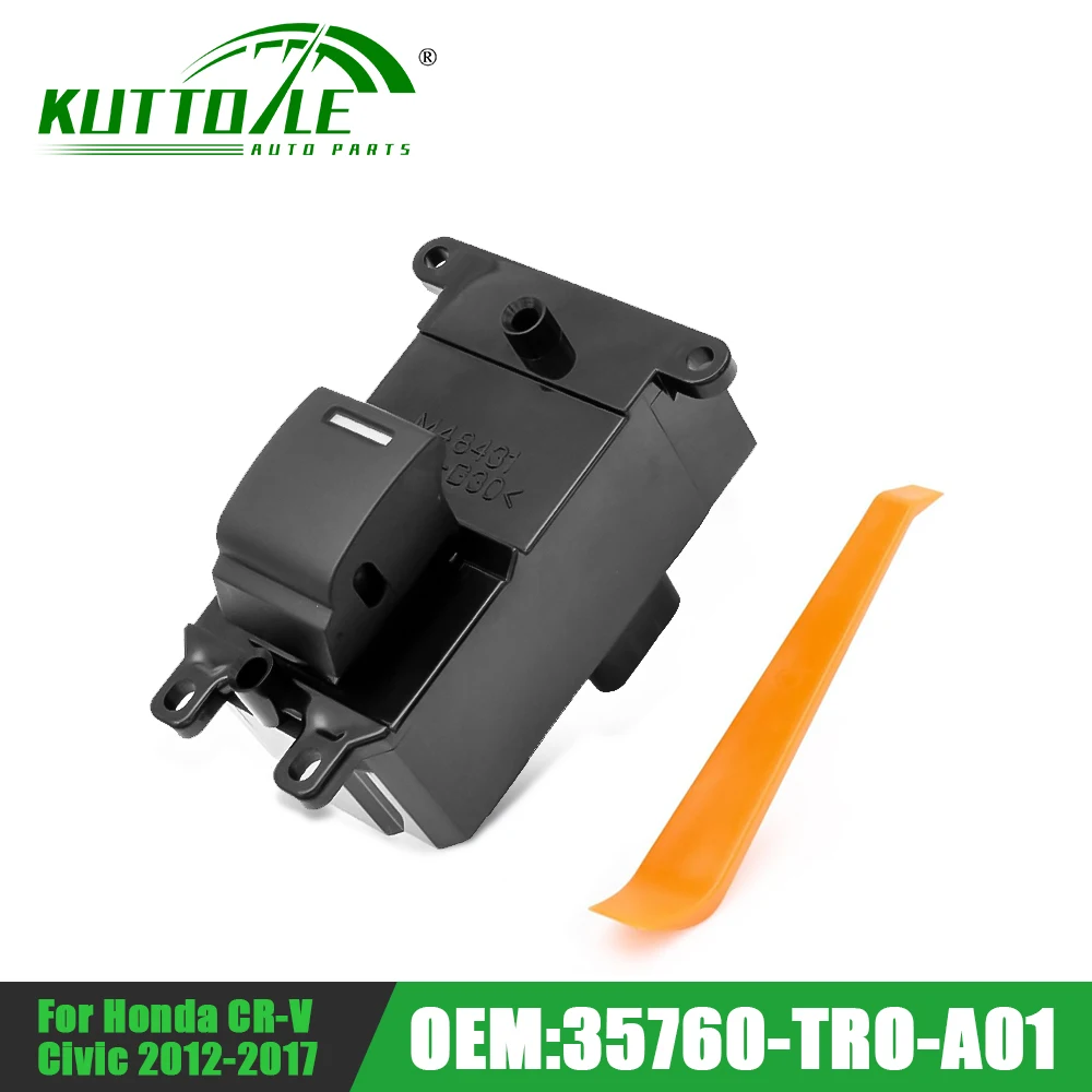 

35760-TRO-A01 35770-TRO-E01 Passenger Side Power Window Switch Lifter Control Regulator Button For Honda CR-V CIVIC 2012-2017