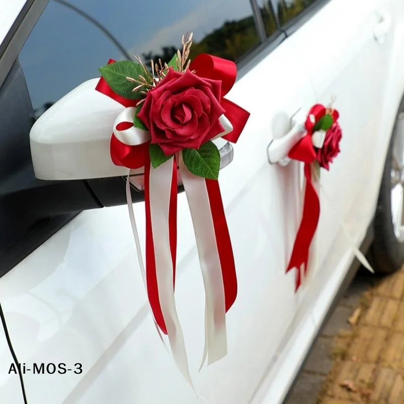 【S】1Pcs Wedding Car Rearview M - Wedding Supply Decor review and price