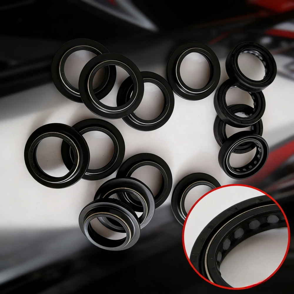 

41*54 Front Shock Fork Damper Shaft Oil Seal Retainers Dust Cover For KAWASAKI Z1000 Z1000SX ZX Z 1000 ZX1000 ZX1000G 2003-2020